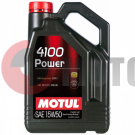 Моторное масло MOTUL 4100 Power 15W-50 4 л