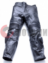 Штаны мото (кожа) Force Cannon,черные,M Штаны мото (кожа) Force Cannon,черные,M