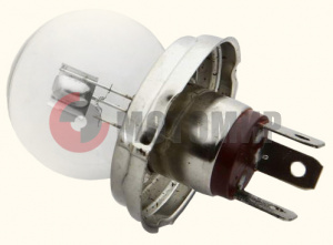 Лампа 6V 45W/40W (цок.12V) фарная P45t (61645) Лампа 6V 45W/40W (цок.12V) фарная P45t (61645)