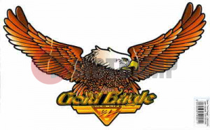 Наклейка Орел (180*300) рыжий Наклейка Орел (180*300) рыжий