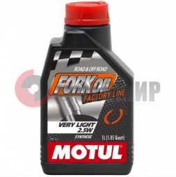 Вилочное масло MOTUL Fork Oil Factory Line very light 2.5W 1 л Вилочное масло MOTUL Fork Oil Factory Line very light 2.5W 1 л