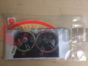 Наклейка на колесный диск 10*12 неон-красн. широк. Наклейка на колесный диск 10*12 неон-красн. широк.