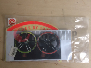 Наклейка на колесный диск 10*12 неон-красн. широк. Наклейка на колесный диск 10*12 неон-красн. широк.