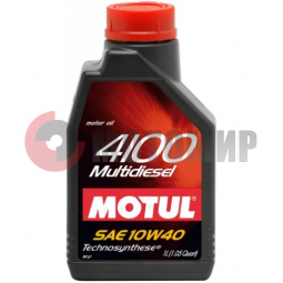 Моторное масло MOTUL 4100 Multidiesel 10W-40 1 л Моторное масло MOTUL 4100 Multidiesel 10W-40 1 л