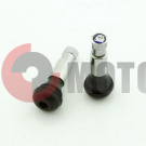 Вентиль безкам.колеса стайлингов.(прямой) 50мм.MICHELIN хром. Вентиль безкам.колеса стайлингов.(прямой) 50мм.MICHELIN хром.