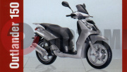 Скутер Stels Outlander-150 Скутер Stels Outlander-150
