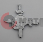 Наклейка (8х8) Pirat (пласт.скотч) Наклейка (8х8) Pirat (пласт.скотч)