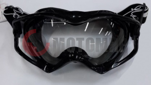 Очки кросс.(mod: MJ-11), черные с прозрач.стекл. Очки кросс.(mod: MJ-11), черные с прозрач.стекл.