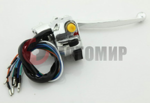 Переключатель левый + рычаг сцепления Дельта Переключатель левый + рычаг сцепления Дельта