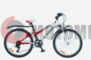 Велосипед Wind CROSSER 24"18-spd, бело-красный TS24-18/421L Велосипед Wind CROSSER 24"18-spd, бело-красный TS24-18/421L