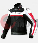 Куртка мото (комбинир.) Komine JK-021 Leather M-JKT Titanite N,черн/бел.,4XL Куртка мото (комбинир.) Komine JK-021 Leather M-JKT Titanite N,черн/бел.,4XL