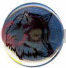 Наклейка обьемная Волк Наклейка обьемная Волк