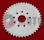 Звезда ведомая задняя 44 з.F50/F80 цинк Звезда ведомая задняя 44 з.F50/F80 цинк