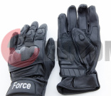 Перчатки Force Road Flame, кор.,черн.,2XL кожа Перчатки Force Road Flame, кор.,черн.,2XL кожа