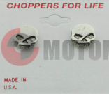 Серьги в виде черепов на колеч.США Серьги в виде черепов на колеч.США