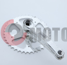 Шатун Вело #S106.1/2*1/8 140mm. Шатун Вело #S106.1/2*1/8 140mm.