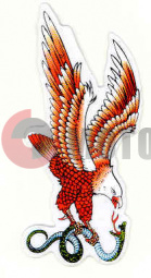 Наклейка Орел и змея право Наклейка Орел и змея право