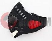 Маска байк.дыхат.(стиль ТЕХНО пол-лица клап.дых.)МК008 Маска байк.дыхат.(стиль ТЕХНО пол-лица клап.дых.)МК008