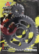 Звезда ведомая +ведущая (420-14*41Т) голая Дельта Звезда ведомая +ведущая (420-14*41Т) голая Дельта