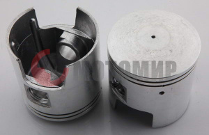 Поршень Буран (пара) узк.кольца Тефлоновый 76 мм Поршень Буран (пара) узк.кольца Тефлоновый 76 мм