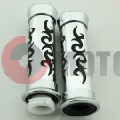 Ручки руля универсальные 16 серебро с гравировкой Ручки руля универсальные 16 серебро с гравировкой