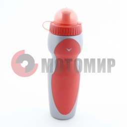 Фляга 0,75л.красн/серебр. с кратон.вставк.металлик Фляга 0,75л.красн/серебр. с кратон.вставк.металлик