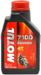 Моторное масло MOTUL 7100 4T 20W-50 синтетическое 1 л Моторное масло MOTUL 7100 4T 20W-50 синтетическое 1 л