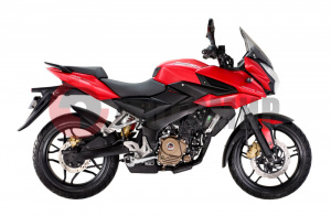 Мотоцикл BAJAJ Pulsar AS 200 черный, синий, красный Мотоцикл BAJAJ Pulsar AS 200 черный, синий, красный
