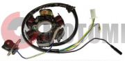 Статор генератора   4Т  GY6 125/150  (6кат.5+1) (3кон+2пр.)  (152QMI/157QMJ) Статор генератора   4Т  GY6 125/150  (6кат.5+1) (3кон+2пр.)  (152QMI/157QMJ)