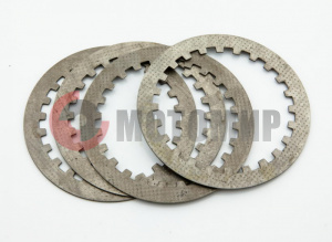 Диски сцепления 125-150сс 157FMI/162FMJ металлические (4шт) Хантер Диски сцепления 125-150сс 157FMI/162FMJ металлические (4шт) Хантер