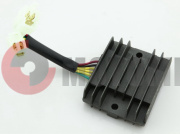 Реле регулятор 4Т (2фиш.конт.6 (3+3)) с проводом (китайский МИНСК) Реле регулятор 4Т (2фиш.конт.6 (3+3)) с проводом (китайский МИНСК)