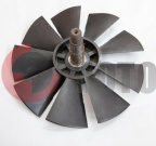 Крыльчатка вентилятора Буран пластм. 110500640 Крыльчатка вентилятора Буран пластм. 110500640