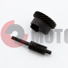 Ремкомпл.привода спидом. QT-4/7 (10 колесо) (шестерня +червяк) KTO Ремкомпл.привода спидом. QT-4/7 (10 колесо) (шестерня +червяк) KTO