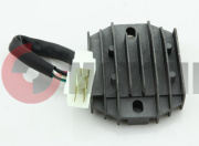 Реле регулятор 4Т GY6 125/150 (1фиш.конт.5 Большая) с проводом папа 3х фазный Реле регулятор 4Т GY6 125/150 (1фиш.конт.5 Большая) с проводом папа 3х фазный