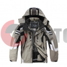 Куртка зима муж.спорт Spyder 6015,светло-серая,р.XL