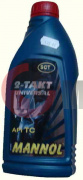 Масло MANNOL 2х такт 1 л. Масло MANNOL 2х такт 1 л.