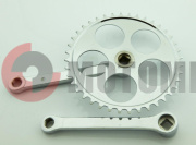 Шатун Вело 20 152мм/40зуб.квадр.#S106 1/2*3/32 Шатун Вело 20 152мм/40зуб.квадр.#S106 1/2*3/32