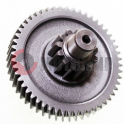 Вал редуктора промежуточный с шестерней GY6 150сс 157QMJ-Y Вал редуктора промежуточный с шестерней GY6 150сс 157QMJ-Y