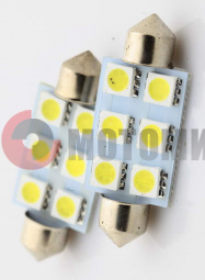 Лампа 6 SMD 2х-цокольн. Лампа 6 SMD 2х-цокольн.