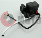 Ручка гидравлики тормоза передняя правая в сборе GY6 150cc хр.(18) Ручка гидравлики тормоза передняя правая в сборе GY6 150cc хр.(18)