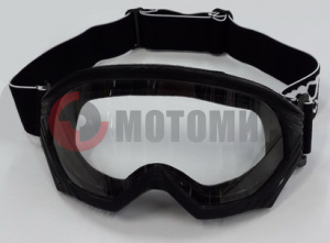 Очки кросс.(mod: MJ-12), черные с прозрач.стекл. Очки кросс.(mod: MJ-12), черные с прозрач.стекл.