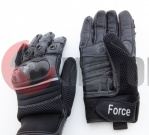 Перчатки Force Road Gainer, кор.,черн.,M комбинир. Перчатки Force Road Gainer, кор.,черн.,M комбинир.