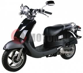 Скутер SYM Allo 50 черный Скутер SYM Allo 50 черный