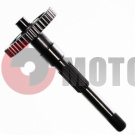 Вал редуктора ведомый 2т.Тaktik.100 1E/40QMB Вал редуктора ведомый 2т.Тaktik.100 1E/40QMB