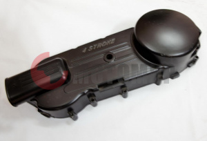 Крышка картера левая GY6 125/150(152QMI/157QMJ) 4т. Крышка картера левая GY6 125/150(152QMI/157QMJ) 4т.