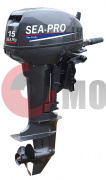 Лодочный мотор SEA-PRO T 15 S 2т. Лодочный мотор SEA-PRO T 15 S 2т.