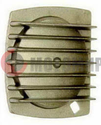 Крышка головки цилиндра левая Delta,Альфа 110сс квадратная Крышка головки цилиндра левая Delta,Альфа 110сс квадратная