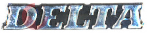 Наклейка Хром Delta Наклейка Хром Delta